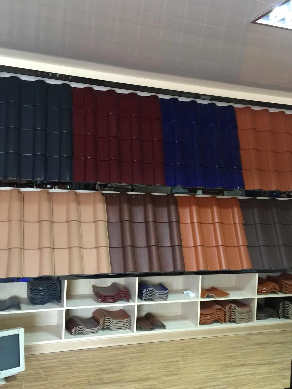 Roof sheet  Spanish ceramic  Roofing Tile 310*310