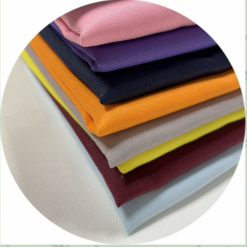 100% polyester dyed spun fabric weaving for monk cloth