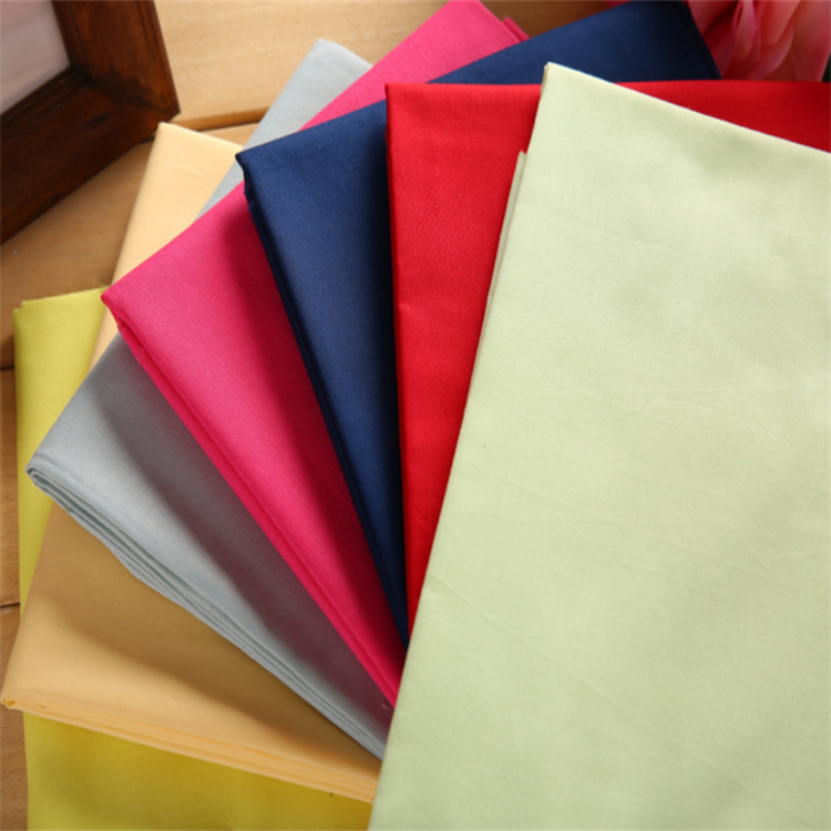 Wholesale Clothing Bags Fabric Cotton Dye Canvas Woven Fabric Plain Customized Design /logo / Packaging /roll Size