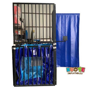 Backyard Carnival Games Splash Dunk Tank machine dunking booth inflatable water dunk tank