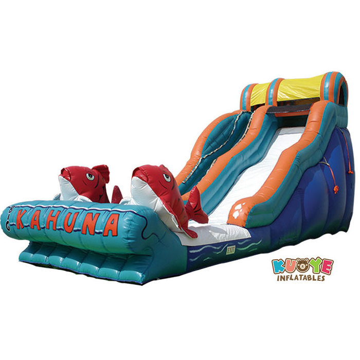 Large Inflatable Big Kahuna 18-foot Water Slide