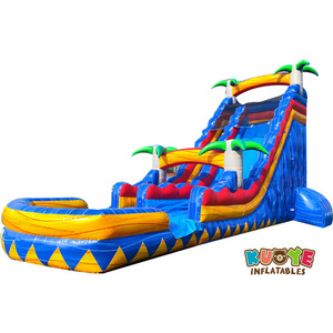 20ft Tropical Inferno Water Slide Inflatable toboggan water slide wholesale