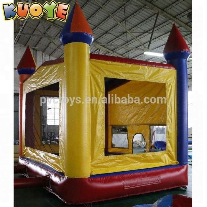 Commercial 13x13 bouncy castle inflatable bounce house with business card holder for party rental