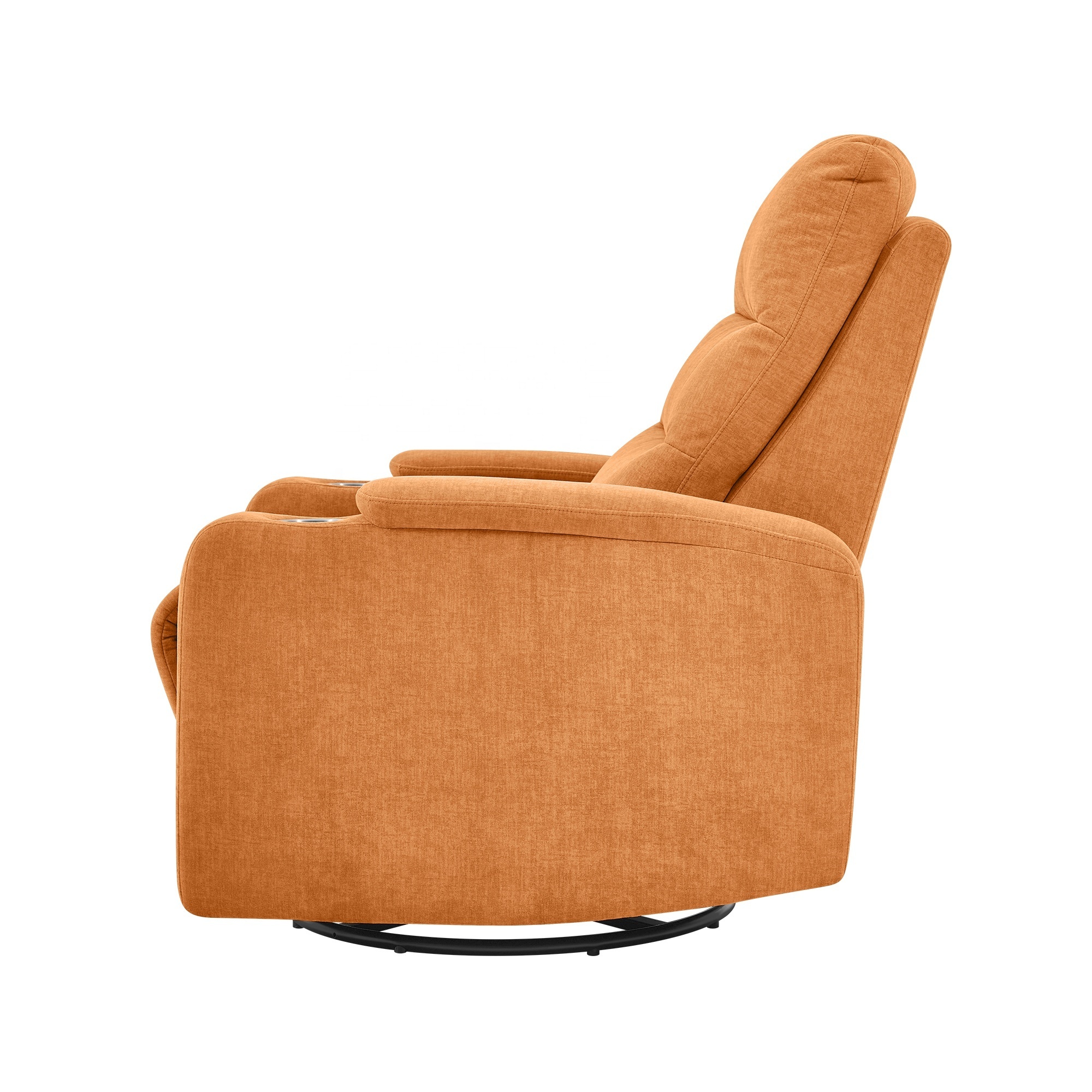 Orange Swivel Reclining Sofa Chair single seat sofa For Living Room sofa furniture