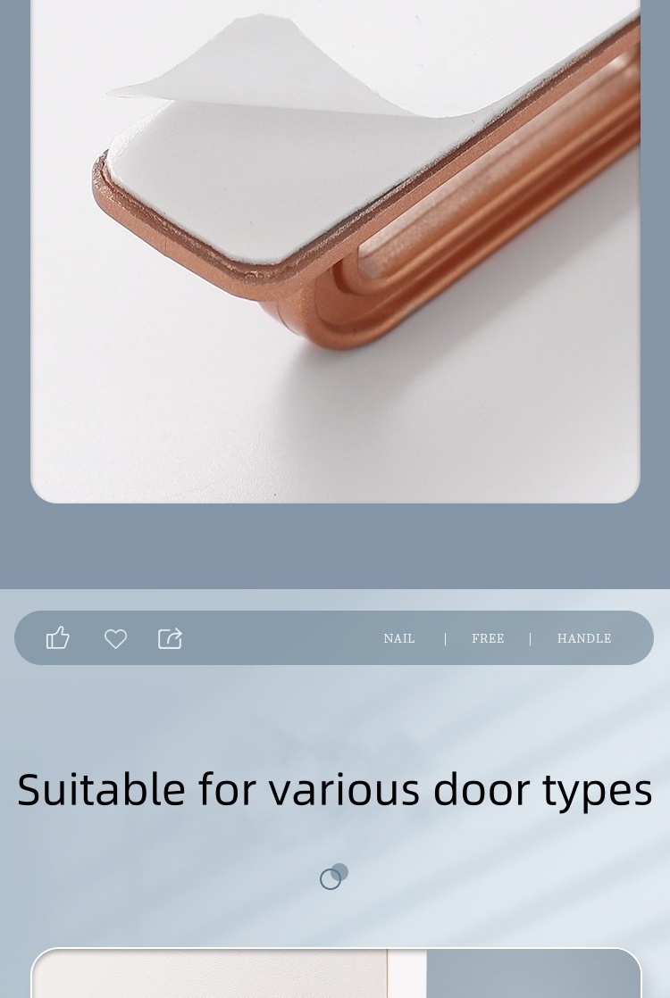 Top resistant door and window handles barn door handles window sliding doors exposed installation handles