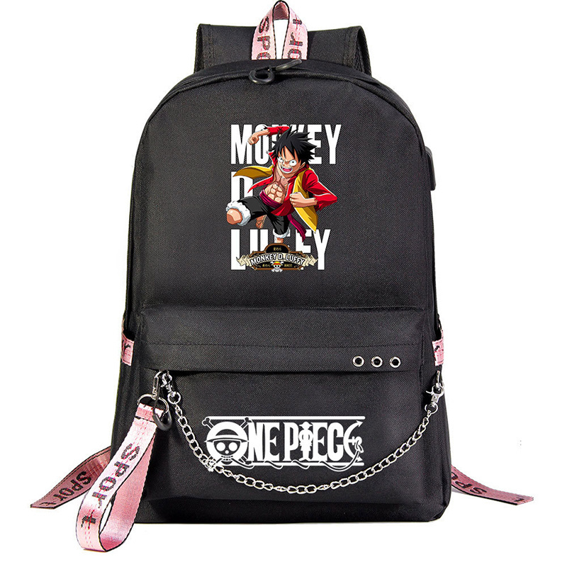 Different Styles Large Capacity teenagers Travelling backpack Comfortable Luffy Zoro anime bag backpack school bags one pieced