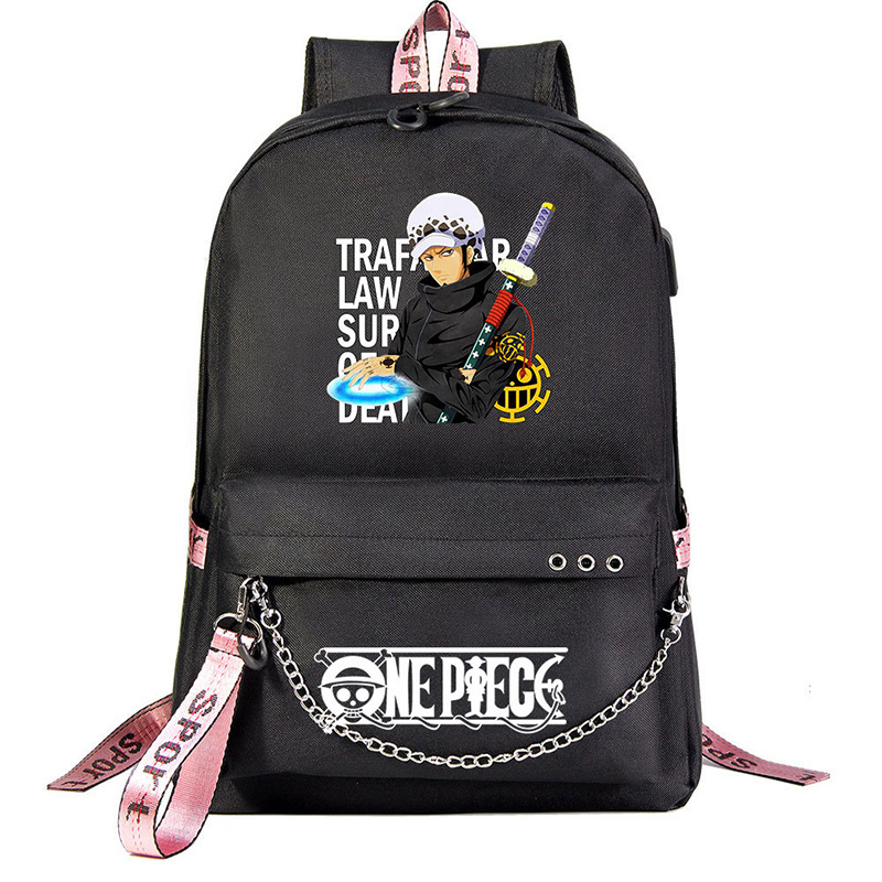 Different Styles Large Capacity teenagers Travelling backpack Comfortable Luffy Zoro anime bag backpack school bags one pieced