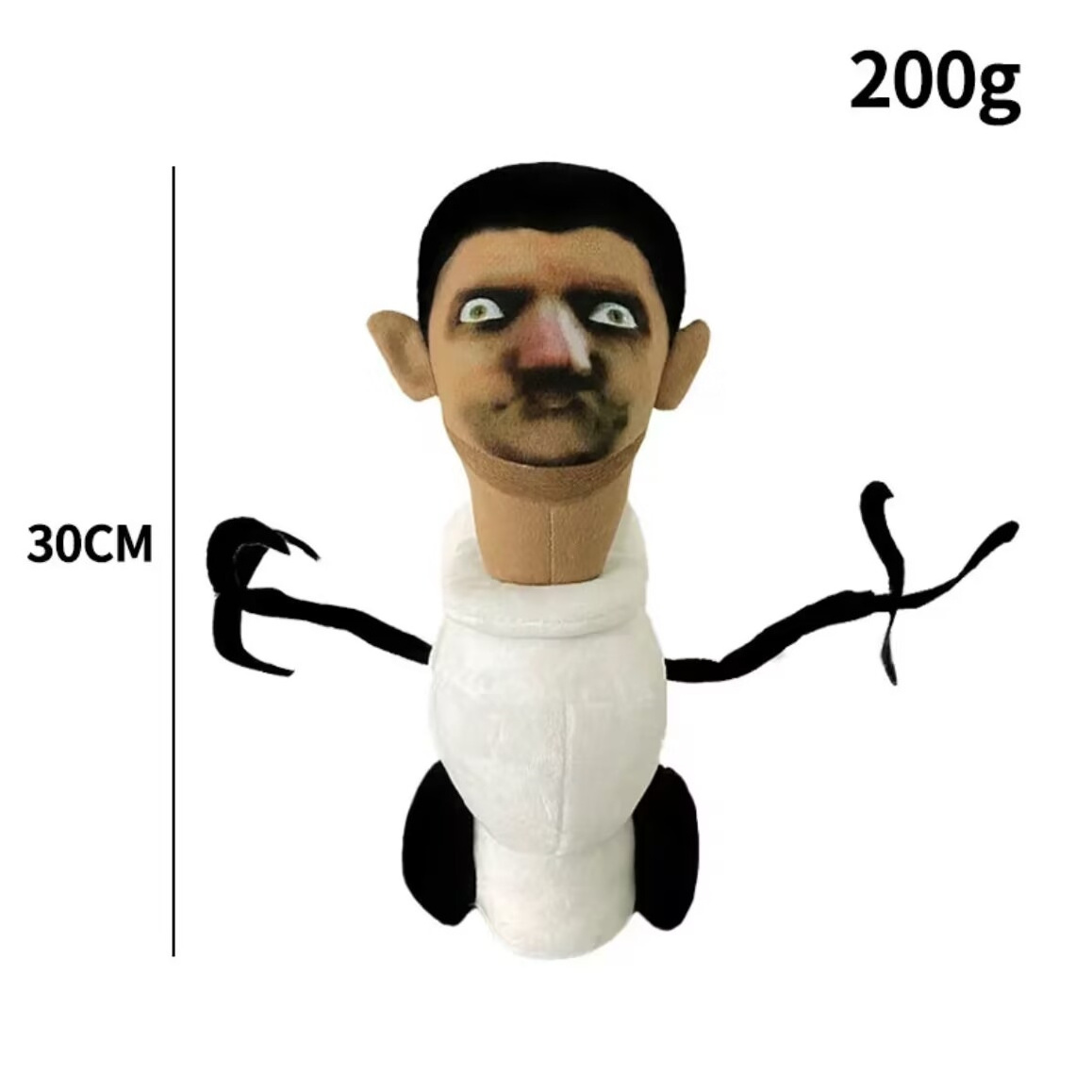 2023 New Factory  Plush Toy  Wholesale Skibidi Toilet Plush Funny Doll Toilet Man Monitors  manufacture