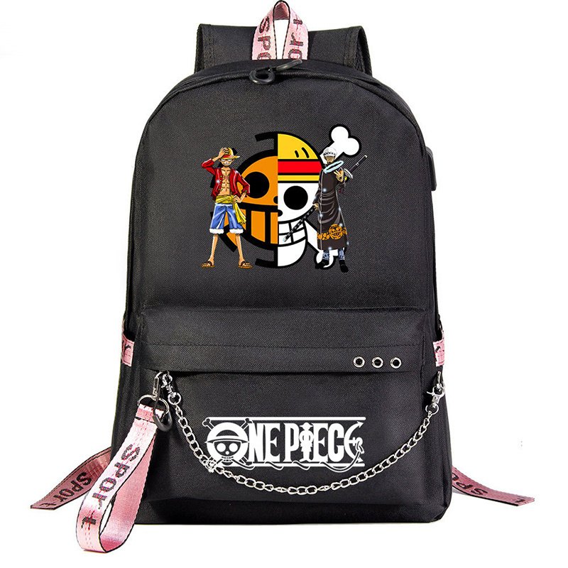 Different Styles Large Capacity teenagers Travelling backpack Comfortable Luffy Zoro anime bag backpack school bags one pieced