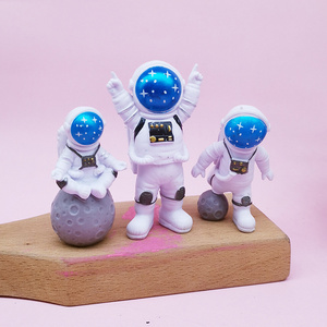 Customized PVC Resin toys HIGH Quality Action & toy 6 styles 3 colors Car ornaments life size astronaut anime figures boy gifts