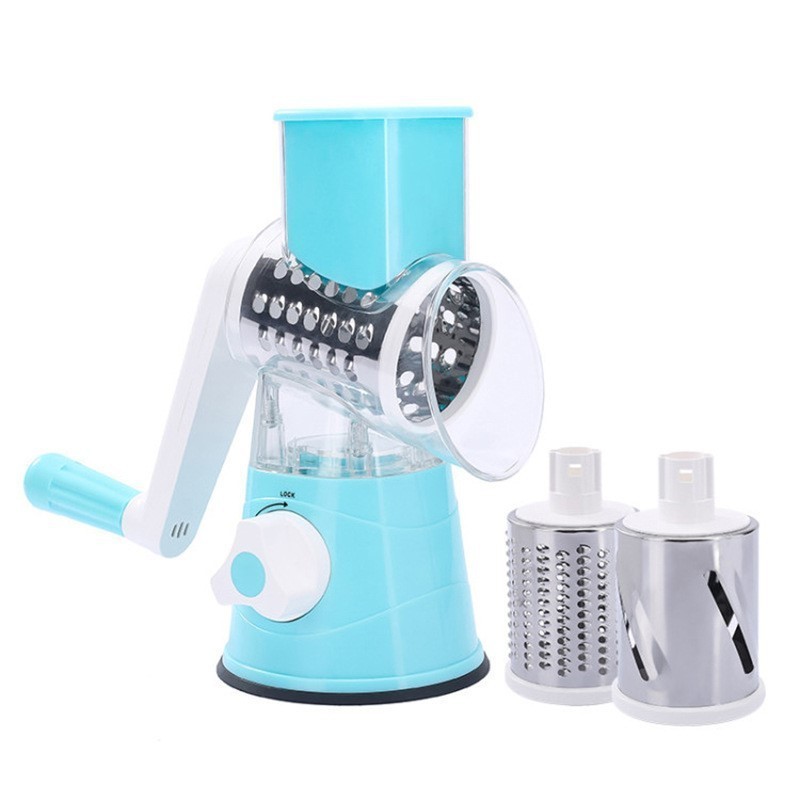 KUQIX rotary Cheese Grater Cheese Shredder Kitchen Manual Cheese Grater with Handle Vegetable Slicer potato chopper Nuts Grinder