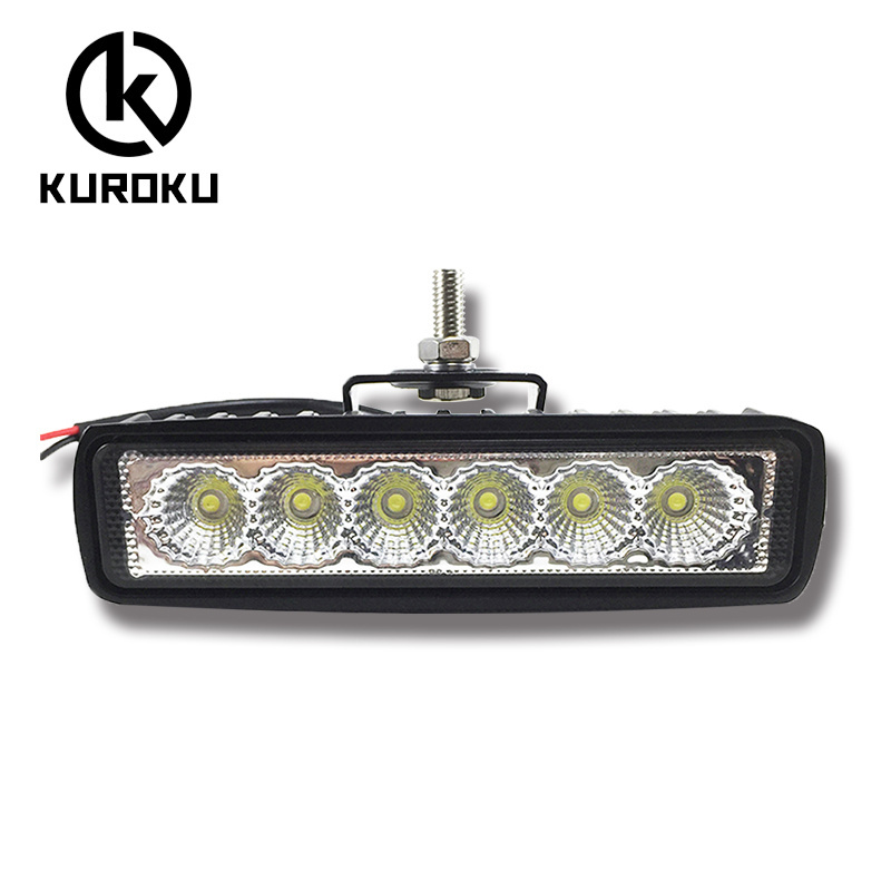 52 inch 18W 27W 48W Off road Car 4WD Truck Tractor Boat Trailer 4x4 SUV ATV 24V 12V Spot LED Light Bar 48W LED Work Light