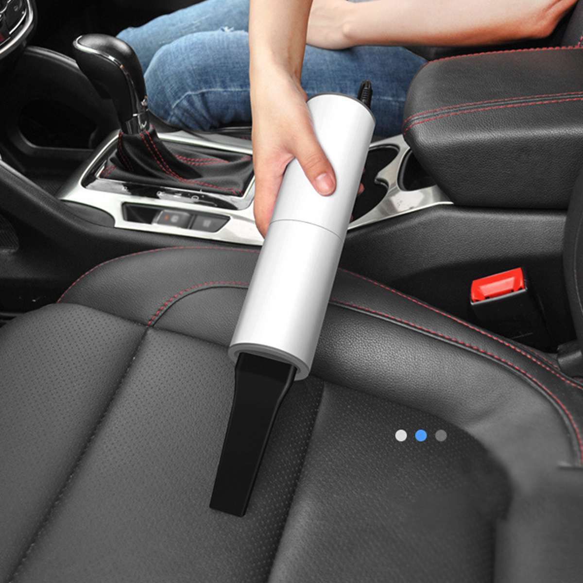 Car Vacuum Cleaner Portable Wired Handheld 120W Auto Vacuum Cleaner 12V Mini Car Vaccum Cleaners for Car Interior Cleaning