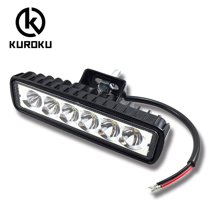 52 inch 18W 27W 48W Off road Car 4WD Truck Tractor Boat Trailer 4x4 SUV ATV 24V 12V Spot LED Light Bar 48W LED Work Light