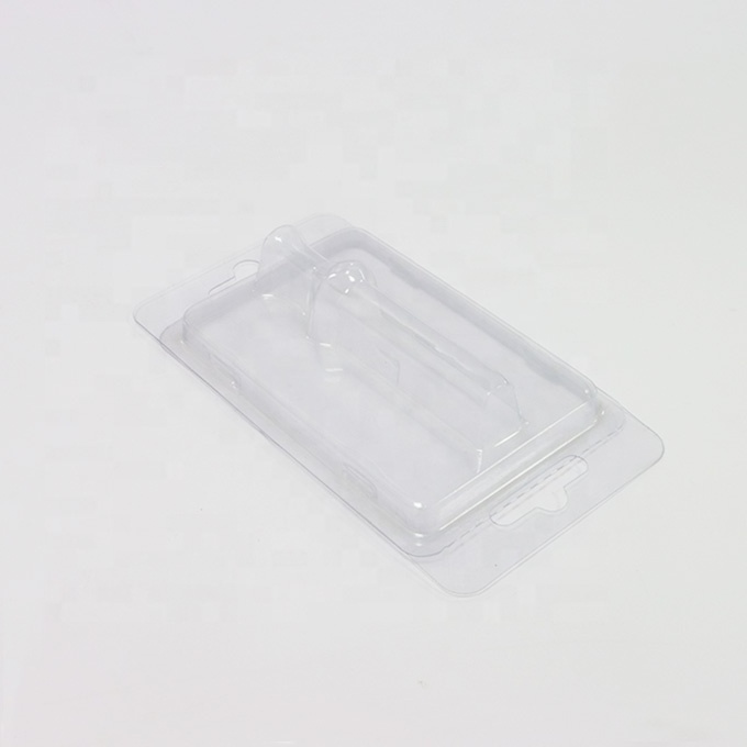 Wax Melt Clamshell Box For 1ml Luer Lock Serum Sryinge Clear Blister Tray Empty Serum Oil Syringe Box Pac