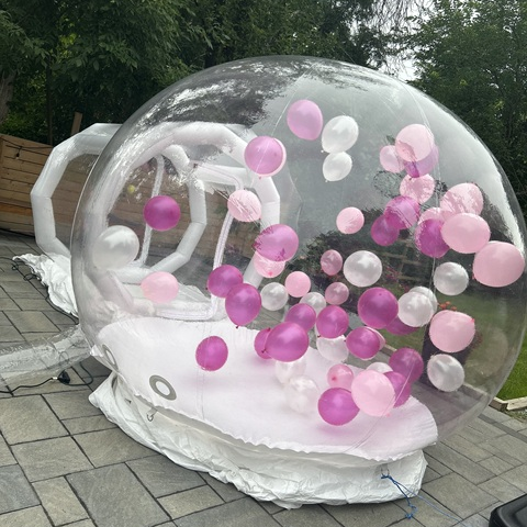 Party balloon bubble house inflatable Outdoor Kids  Dome Bubble Tent Clear Dome Inflatable Bubble Balloon House