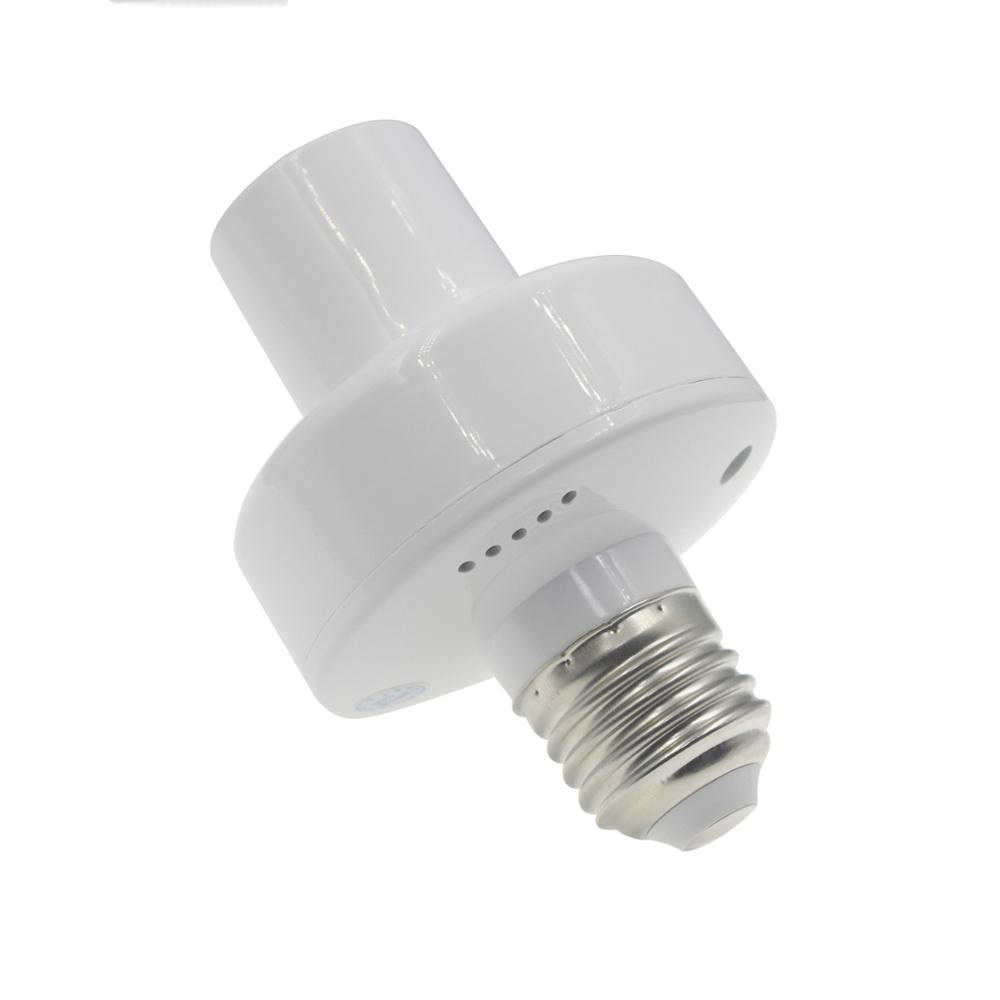 tuya e27 wifi and RF433 smart light bulb adapter socket work with smartlife and IFTTT