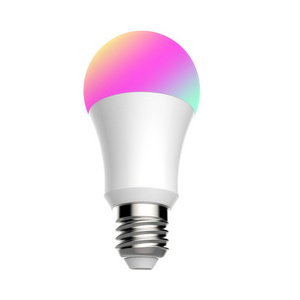 tuya ble blue tooth smart rgb rgbcw rgbcct E27 light bulb work with alexa and google home