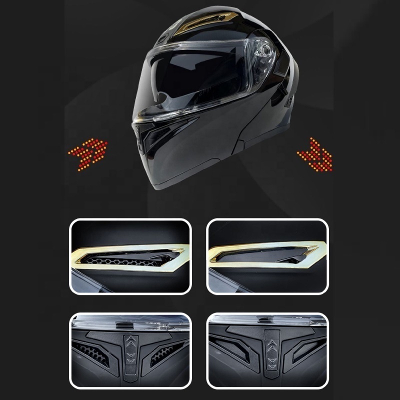 Personalized Cool Motorcycle  predator Helmet Full Face Flip Up Cool Helmet Moto