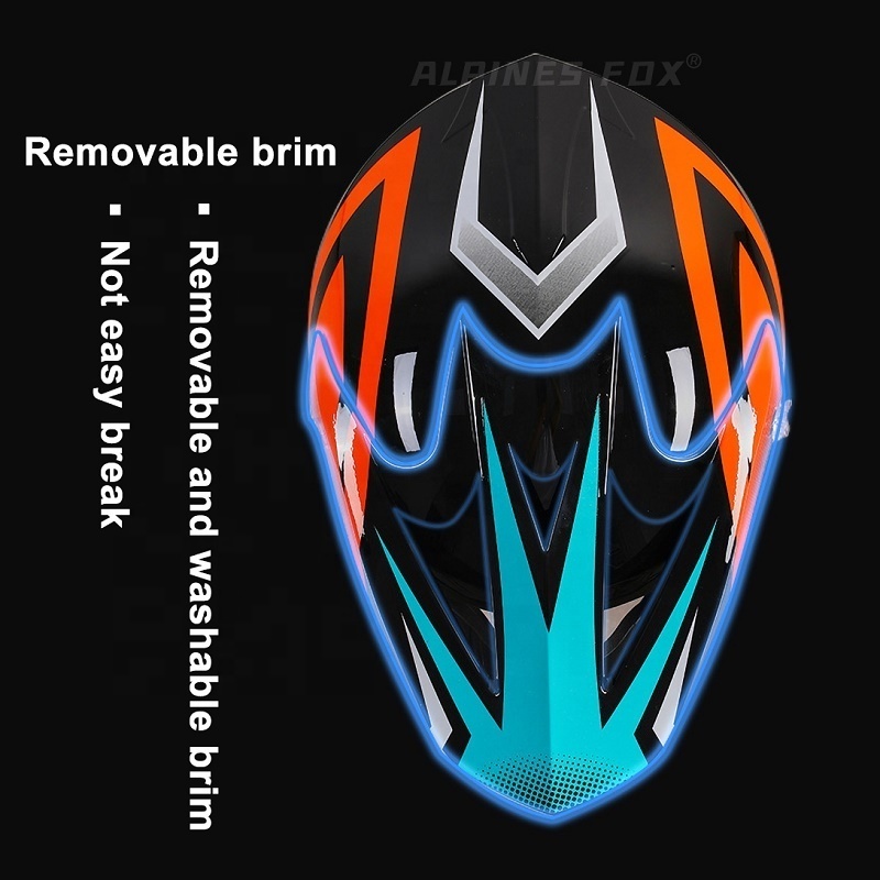 Custom Professional Off-road Helmet Motor Downhill Racing Motocross  Motorcycle Helmet