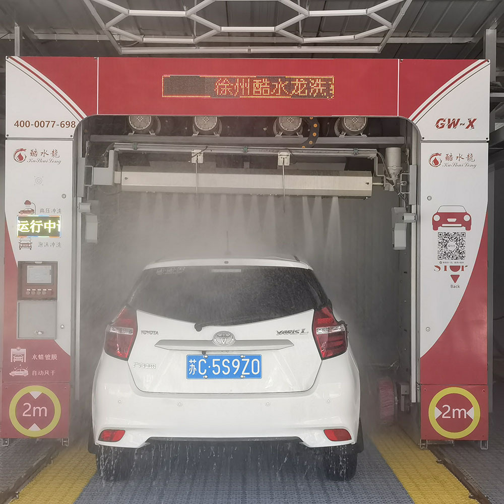 High-end Contactless Full Automatic Car Wash Machine for Gas Station Small Floor Area Touchless Cleaning Unattended Operation