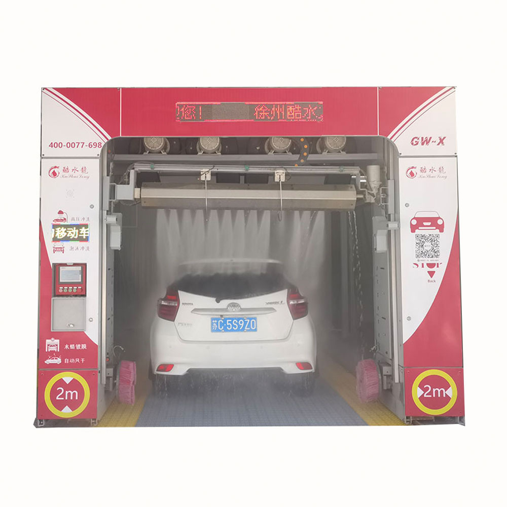 High-end Contactless Full Automatic Car Wash Machine for Gas Station Small Floor Area Touchless Cleaning Unattended Operation