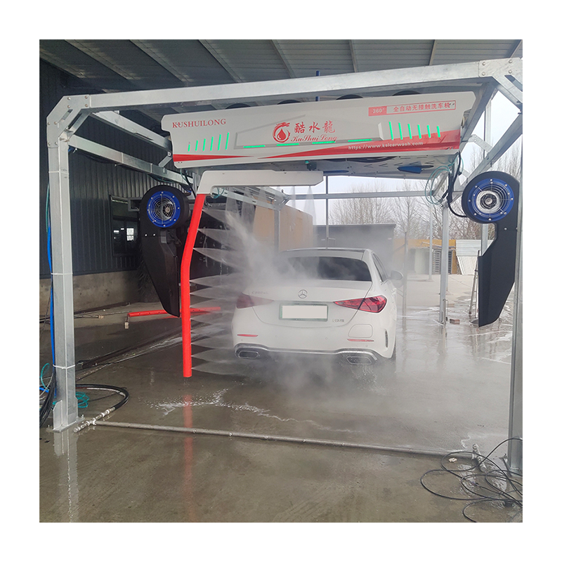 KUSHUILONG stainless steel brushless no-contact touch free High Pressure Fully Automatic Car Wash Machine  Fully with Good price