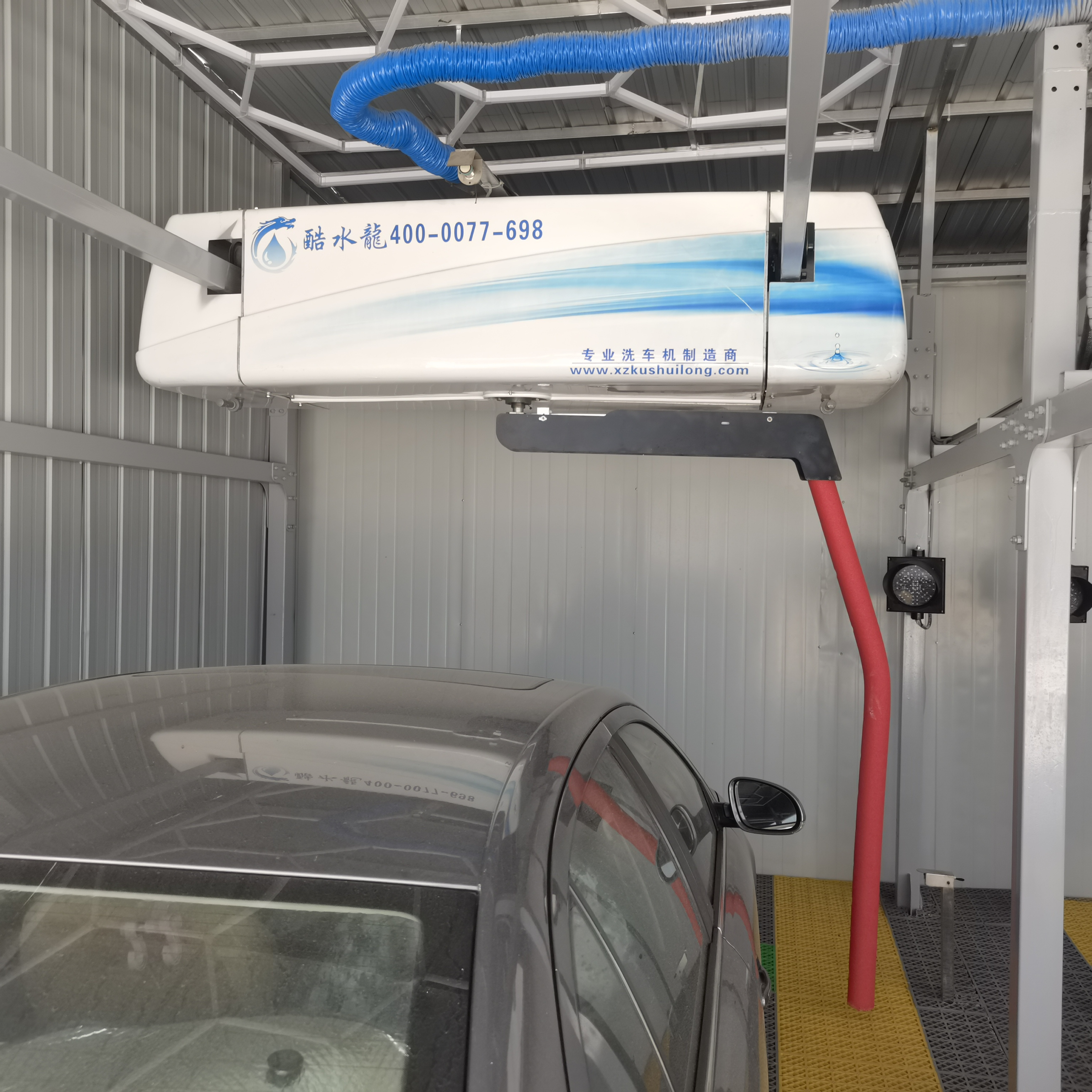 Automatic Touchfree Car Wash Manufacturers 360-degree high pressure water single arm touchless car wash machine