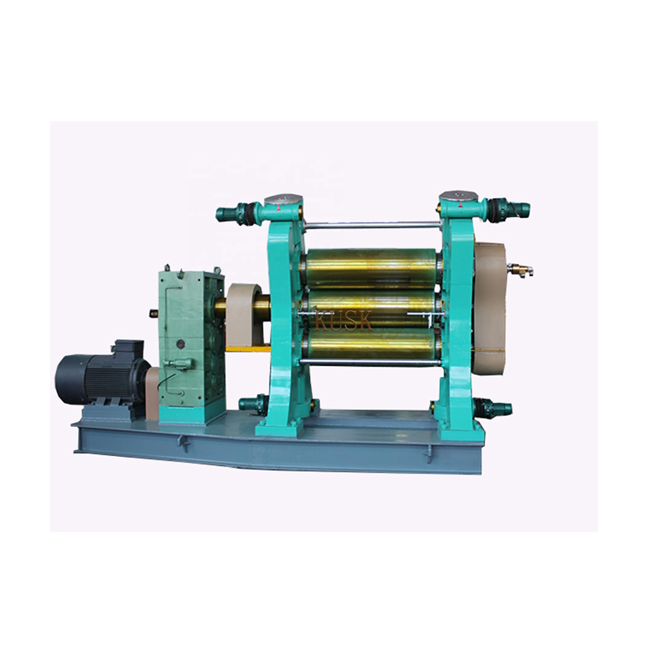 2 3 4 Roll Rubber Calender Roller Calendering Roll Mill Machine for PVC Film Production Line