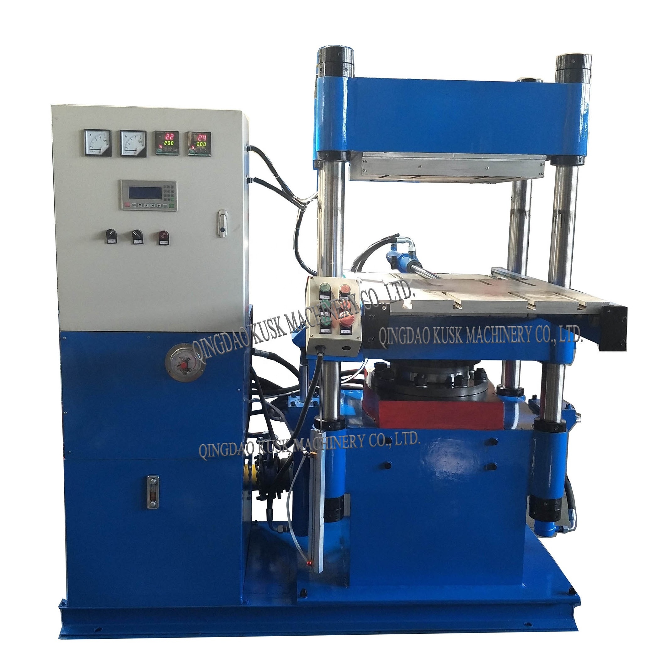 Rubber Plate Mat Hydraulic Vacuum Pneumatic Vulcanization Silicone O Ring Heating Vulcanizing Press Machine