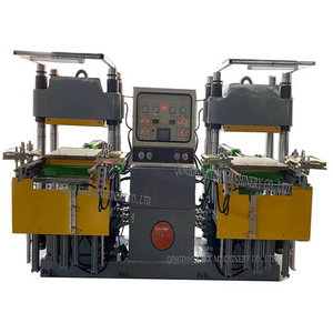 Auto mould ejecting vulcanizing press silicone wristband machine