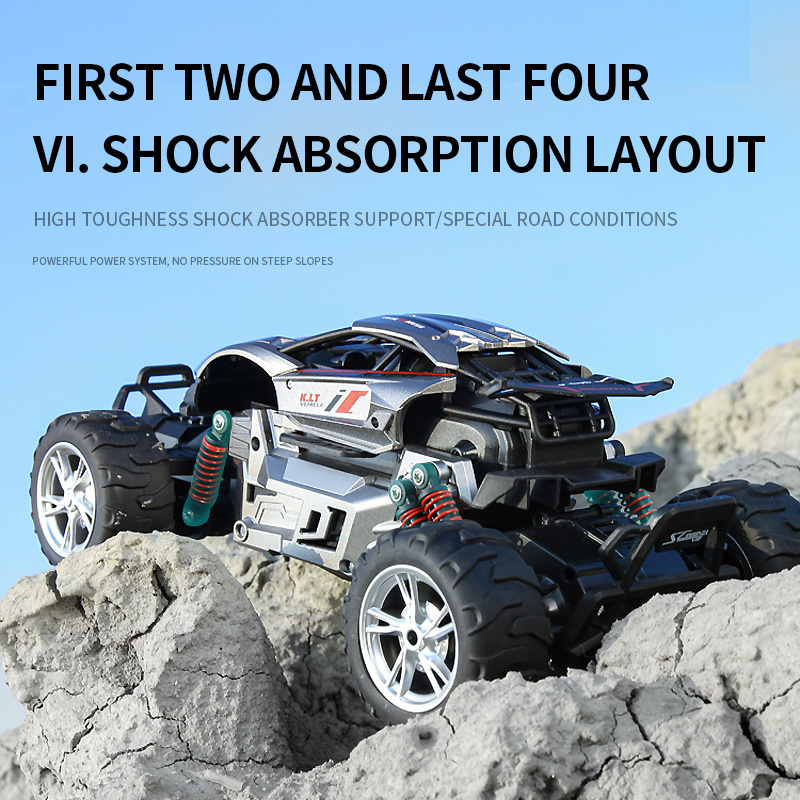 New Alloy 4 Wheels All Terrain Climb Cross SUV Expert Remote Control Car RC Climbing Racing Drift Car With High Speed