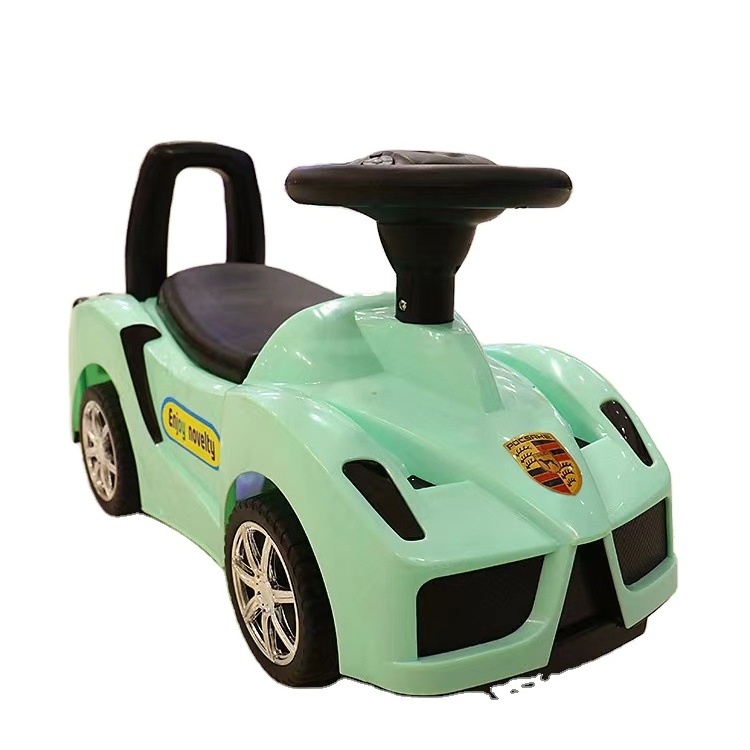 Factory Best Price Plastic Children Sliding Car/4 Wheels Kids Plastic Toy Car Ride On Car