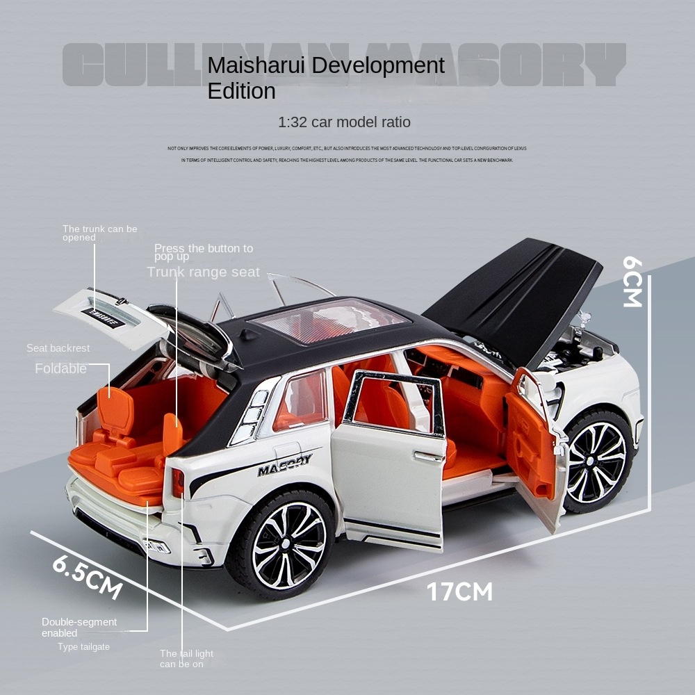 Hot-saling Alloy Car Toy 1:32 Diecast Cullinan Marisha Model Car