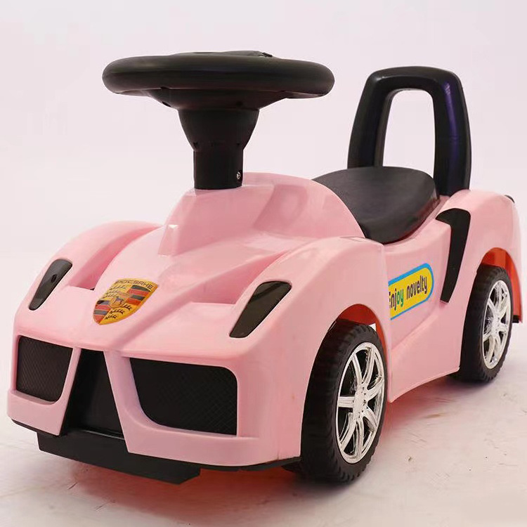 Factory Best Price Plastic Children Sliding Car/4 Wheels Kids Plastic Toy Car Ride On Car