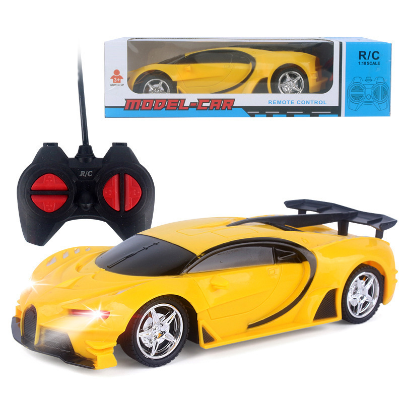 Rechargeable High Speed RC Cars Vehicle Racing Toys For Boys Girls Hobby With Led Light Remote Control Car