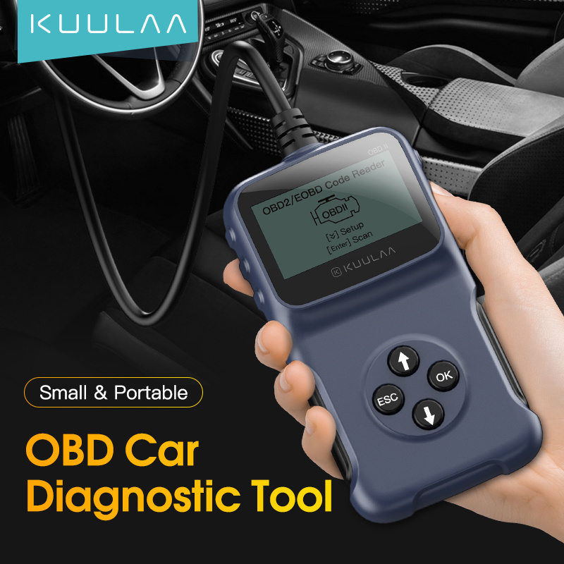 KUULAA OBD2 To USB Diagnostic Scanner Universal Car Engine Fault Code Reader Check Emission Monitor Car Diagnostic  Obd2 For Car