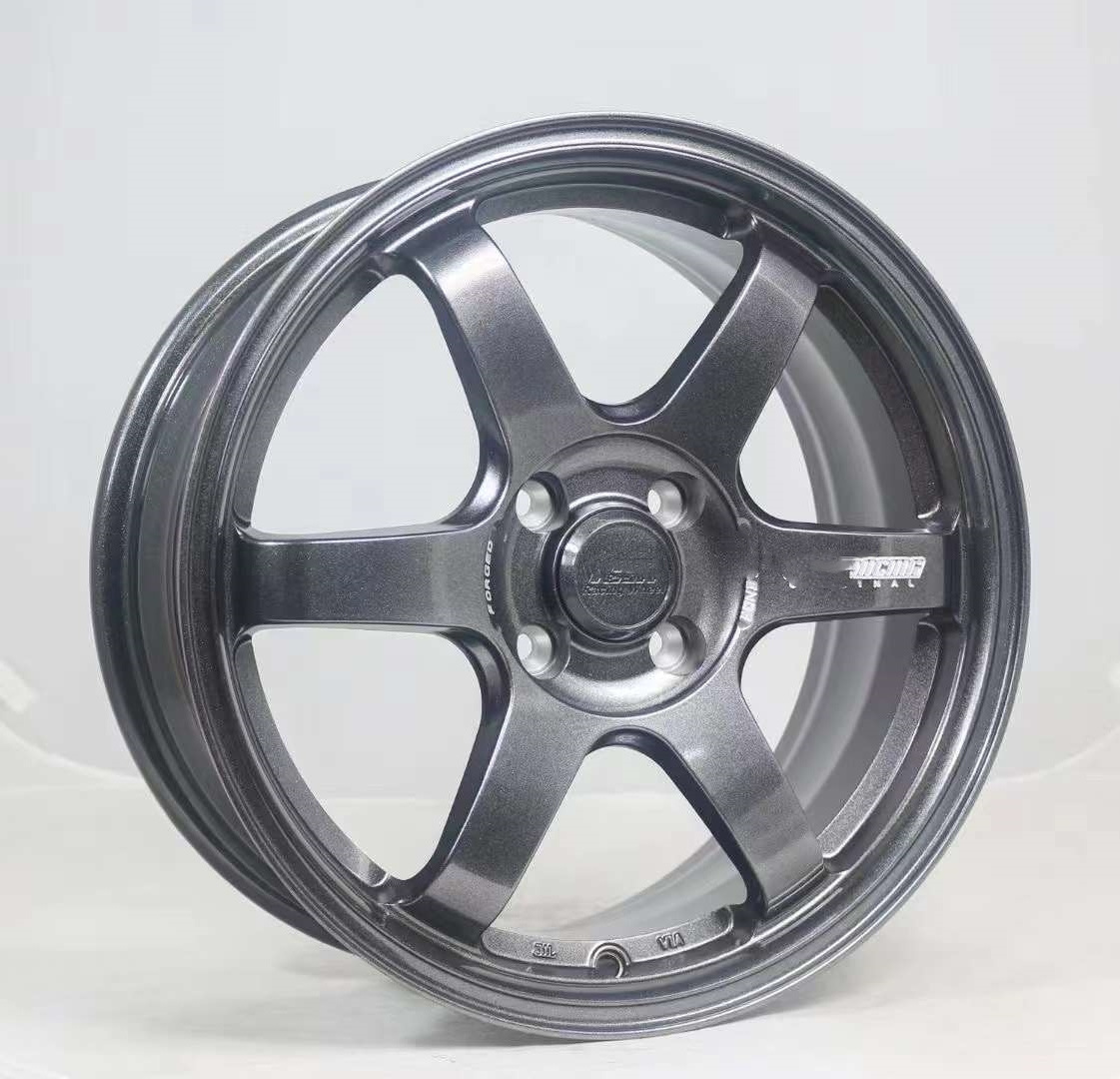 STOCKED RTS Casting 15 INCH 4x100 7J wide wheels Aluminum alloy passenger car wheels rims for tuner