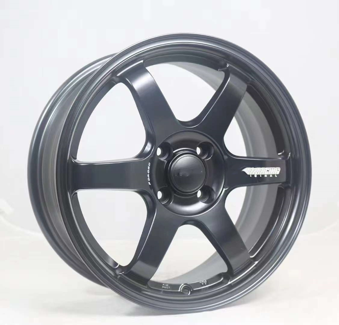 STOCKED RTS Casting 15 INCH 4x100 7J wide wheels Aluminum alloy passenger car wheels rims for tuner