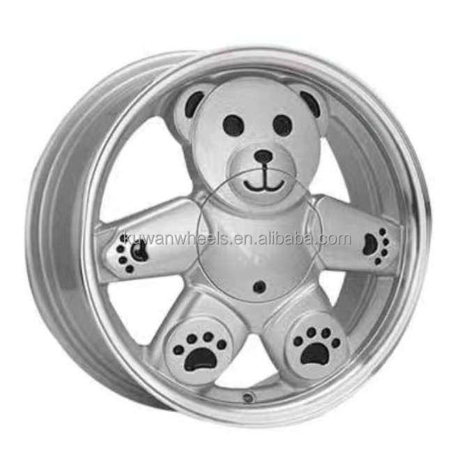 Kw new flow formed 5x112 4x100 5x114.3 wheels 16 17 18 19 20 inch silver alloy passenger car wheels rims jantes