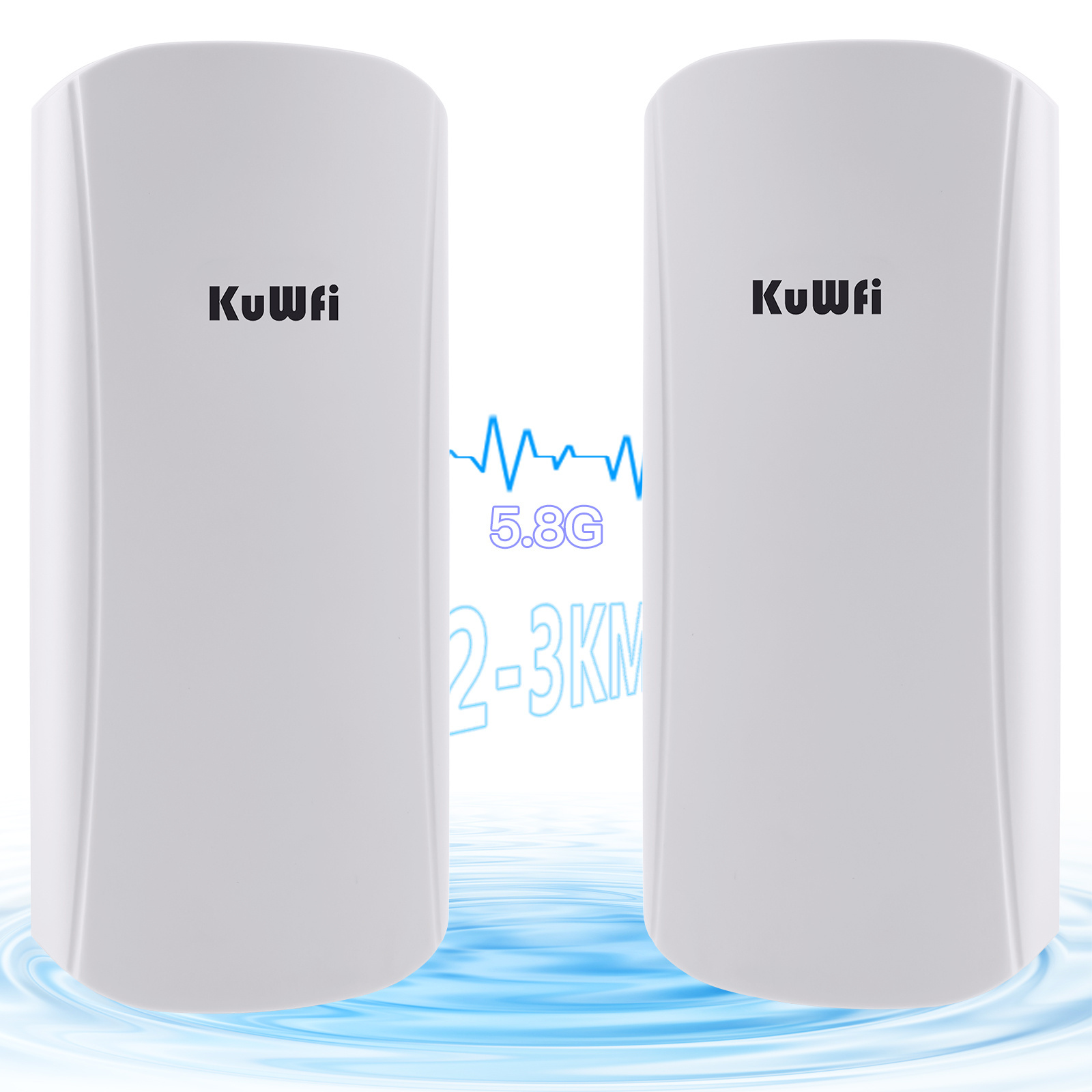 IP65 5Ghz WiFi Bridge CPE 11ac 450Mbps Outdoor Network Bridge 12Dbi Point to Point Wireless Bridge for WiFi Covering