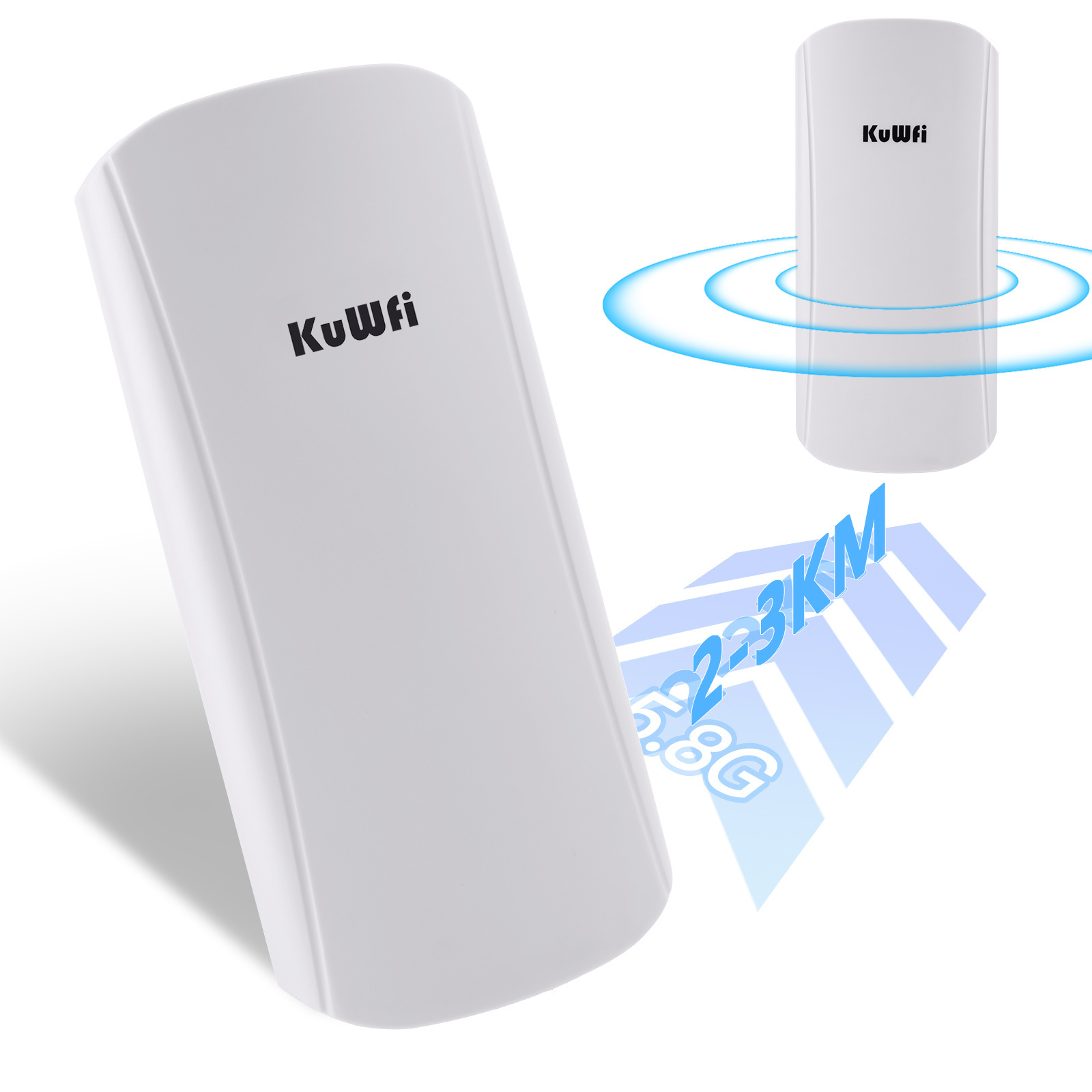 IP65 5Ghz WiFi Bridge CPE 11ac 450Mbps Outdoor Network Bridge 12Dbi Point to Point Wireless Bridge for WiFi Covering