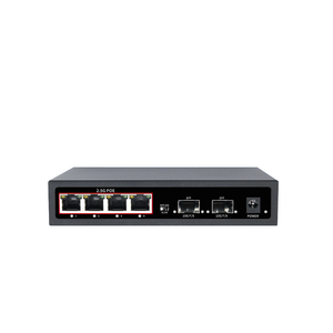 KuWFi HG0402XG-P High-Speed Unmanaged Switches 4-Port Indoor Pocket 2.5G PoE Switch LED Indicator Light Supports VLAN 2*10G SFP