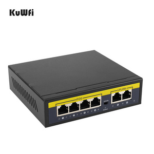 Original Product MINI Switch industrial ports 4 Port 10/100M Gigabit Ethernet ACTIVE POE Switch