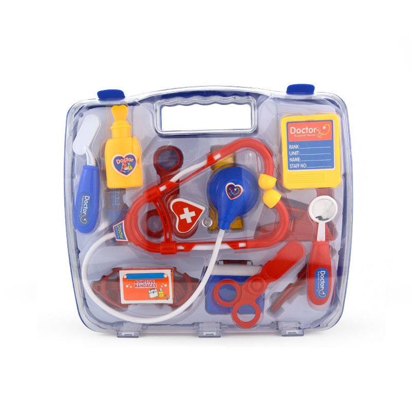 Popular Kid's Educational Pretend Play  Doctor Nurse Toys Suitcase Medical Kit Kids Hospital Playing Set Toys