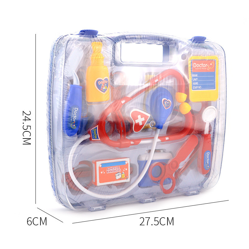 Popular Kid's Educational Pretend Play  Doctor Nurse Toys Suitcase Medical Kit Kids Hospital Playing Set Toys