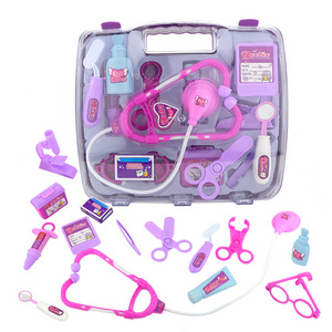 Popular Kid's Educational Pretend Play  Doctor Nurse Toys Suitcase Medical Kit Kids Hospital Playing Set Toys