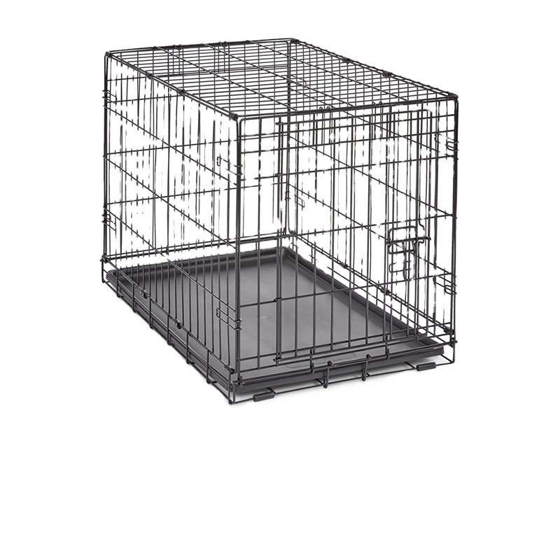 Wholesale Heavy Duty Small Animal Cage Indoor Portable Pet Playpen Double Stackable Furniture Metal Wire Dog Crate