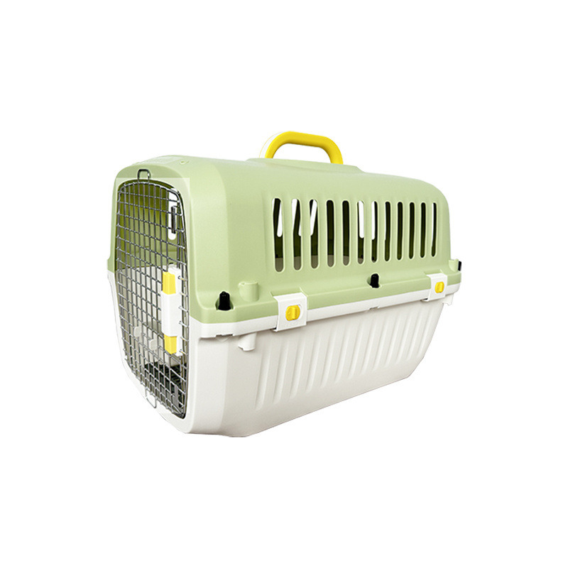 Iata Airline Approved Plastic Kennels Luxury Large Kennel On Wheel Dog Cat Crate Carrier Pet Travel