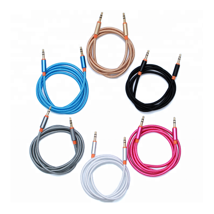 3.5MM Audio Cable Listening Male to Male Focuses Cable Phone Car Speaker MP4 Headphone Audio AUX Cables